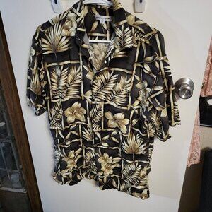 VINTAGE MENS PIERRE CARDIN BUTTON DOWN SHIRT SZ M